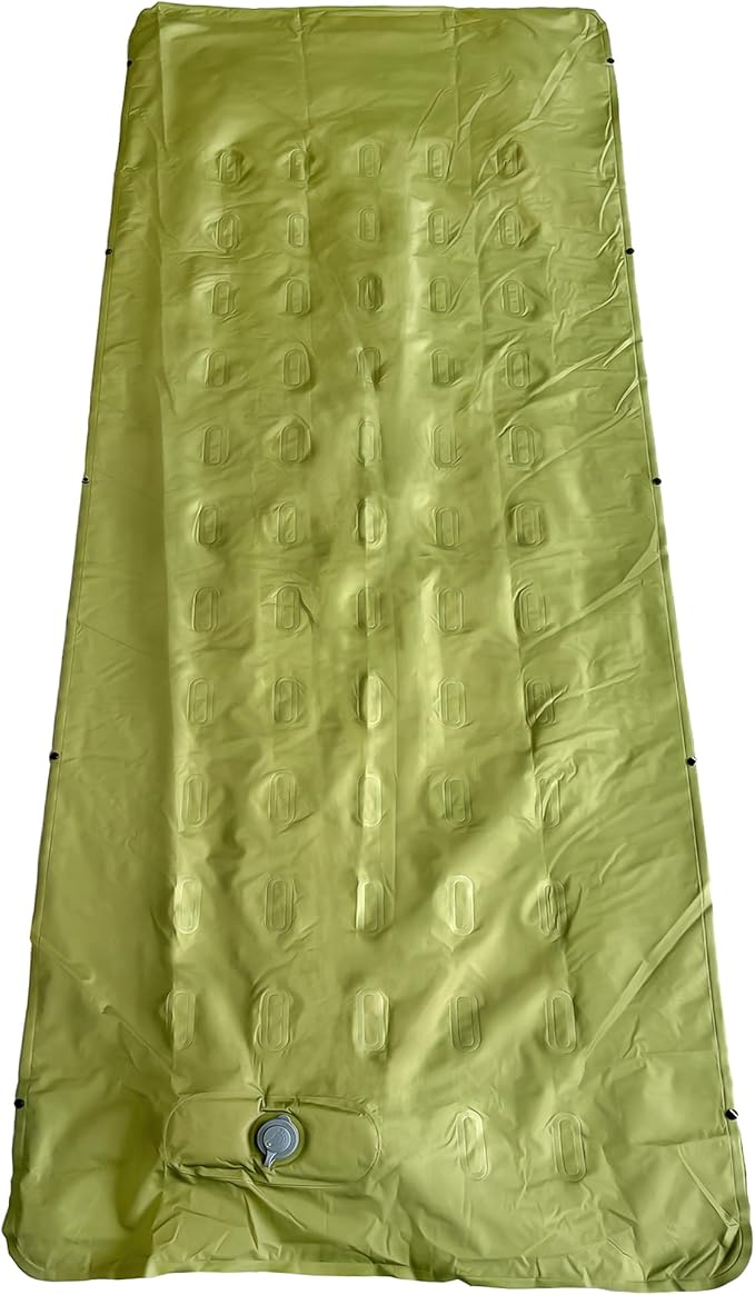 Sleeping Pad for Camping - Thick Camping Mattress with Pillow Built-in Foot Pump Compact Portable Camping Mat for Backpacking Hiking Car Traveling Beach Tent