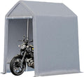 6×8 ft Outdoor Storage Sheds Portable Storage Shelter Shed with Roll up Zipper Doors Waterproof Outside Utility Shed Garage Tent for Motorcycle Bicycles and Camping Tools