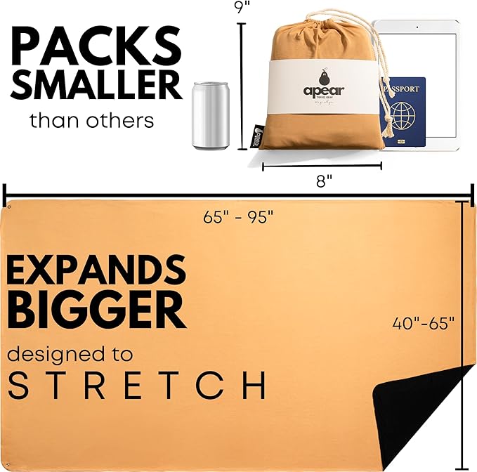 16-in-1 Compact Travel Blanket with Bag – Reversible Ultra Soft Bamboo Airplane Blanket with Hidden Pocket – Packable for Flights &amp Travel Essentials (Semi-Weighted Double Layer)
