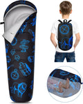 FIOBEE Kids Sleeping Bag for Girls Boys 3 Season Warm &amp Cool Weather Youth Camping Sleeping Bags with Backpacking Bag Waterproof for Traveling Hiking Indoor Outdoor Camping Essentials