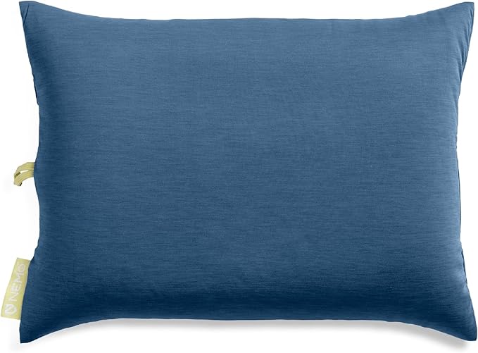 Nemo Equipment Fillo Elite Ultralight Backpacking Pillow - Blue Horizon/Citron - One Size