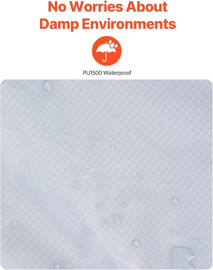 VEVOR Camping Blanket Large Warm Wearable Stadium Blanket Waterproof &amp Windproof Polyester Fleece Flame Retardant Great for Outdoors Picnics Hiking Sports Events Travel 79 x 59 Light