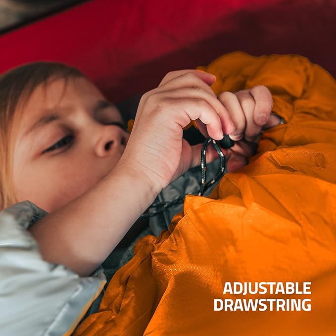 MalloMe Sleeping Bags for Adults Cold Weather &amp Warm - Backpacking Camping Sleeping Bag for Kids 10-12 Girls Boys - Lightweight Compact Camping Essentials Gear Accessories Hiking Sleep Must Have