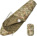 MT Military Army Force Defence 4 &amp Tropen Patrol Mummy Sleeping Bags with Bivy Cover Compression Sack Modular Sleeping System 2.0 for Cold Weather