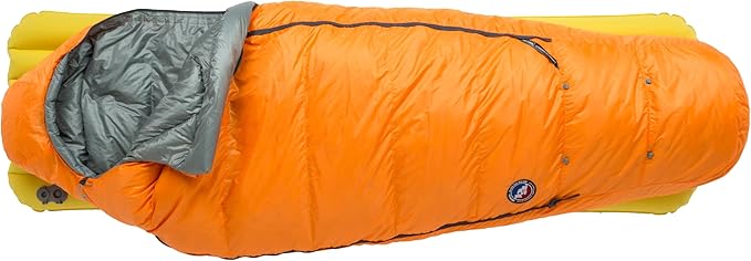 Big Agnes Torchlight EXP - 650 RDS DownTek Ultralight Sleeping Bag Backpacking Gear Compact Cold Weather Camping Mummy