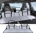 Car Rear Seat Mattress Extension Plate Foldable Car Mattress Portable Mattress for Sleeping Increase Travel Space Mattress Accessories for SUV Trunk Model Y/3 (Grey)