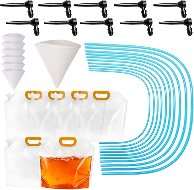 Maple Syrup Tapping Kit Maple Syrup Tree Tapping Kit Include 10 Drops 10 Tube 7 Sap Filters 6 Sap Clear Bags