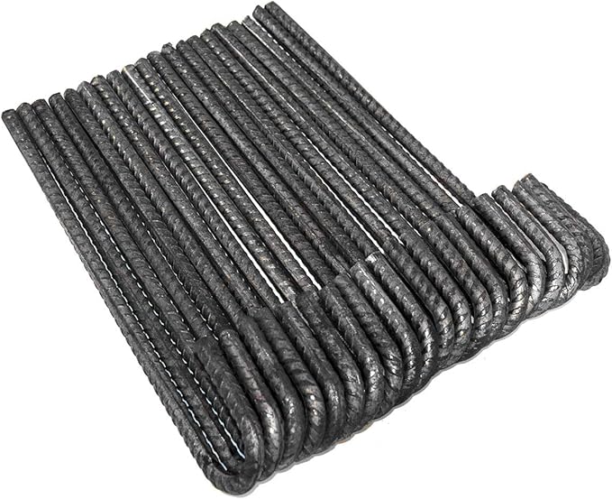 Deerbusters 18in Rebar Ground Stakes - Heavy Duty J Hook (16 Pack)