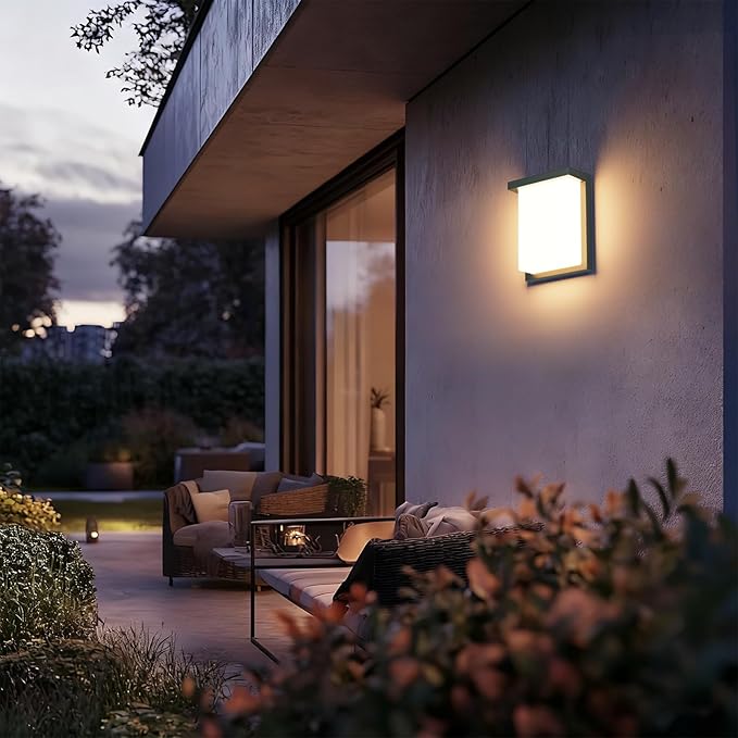 Tipace LED Wall Sconce Lights30W Modern Outdoor Light Fixture Wall MountWaterproof Porch Lamp for Outside3000K LED Exterior Lighting for House Patio Front Porch Garage Entryway
