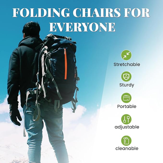2 Pack Upgraded Collapsible Stool with Cushion Thickened Retractable Folding Stool Max Load Capacity 400lbs Portable Telescoping Stools for Camping Fishing Outdoor Hiking BBQ -Green