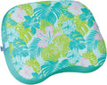 Ballast Beach Pillow – Comfy Durable &amp Compact Stays Put on Windy Beaches with Patented Sand Pouch Inflatable Pillow for Beaches Pools Camping Festivals and Travel (Tropical Floral)