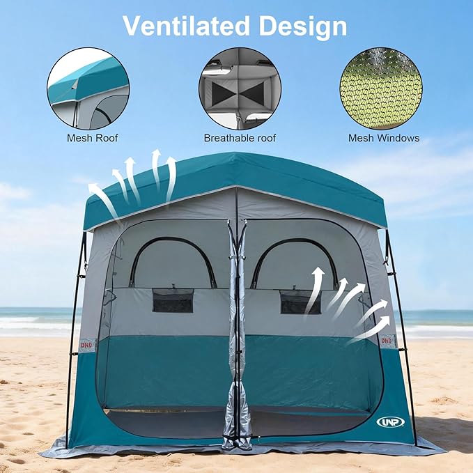 Shower Tent Outdoor Camping Privacy Shelter-Dressing Changing Room-Portable Toilet Tent for Hiking Sun Shelter Picnic Fishing