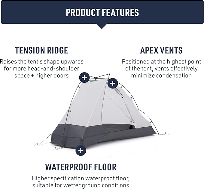 Sea to Summit Alto Plus Ultralight Tent for 3+ Season Backpacking