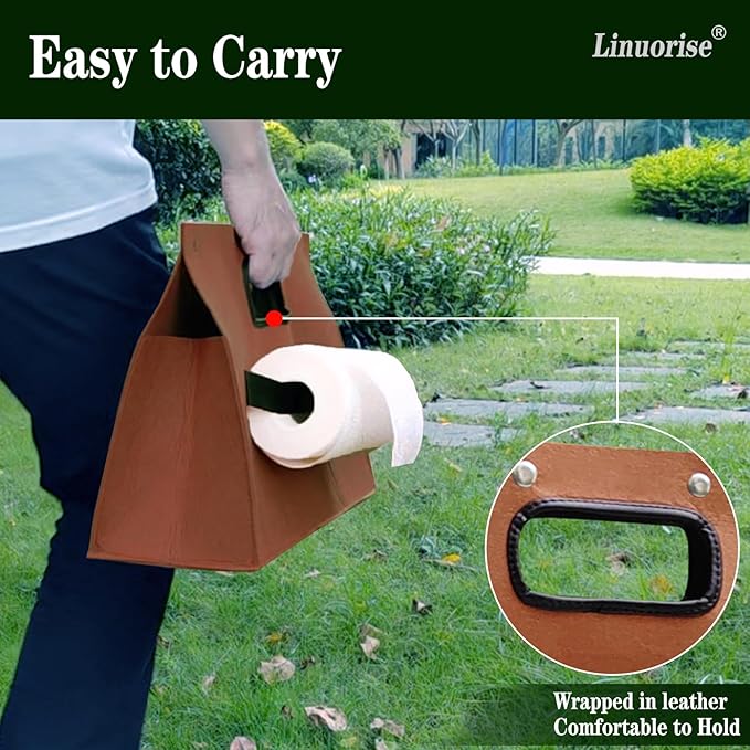Grill Accessory Storage Bag BBQ Tools Storage Grill Storage Bag Storage Container for Grilling  Men's BBQ Gifts!（Material：Thickened Felt Cloth）
