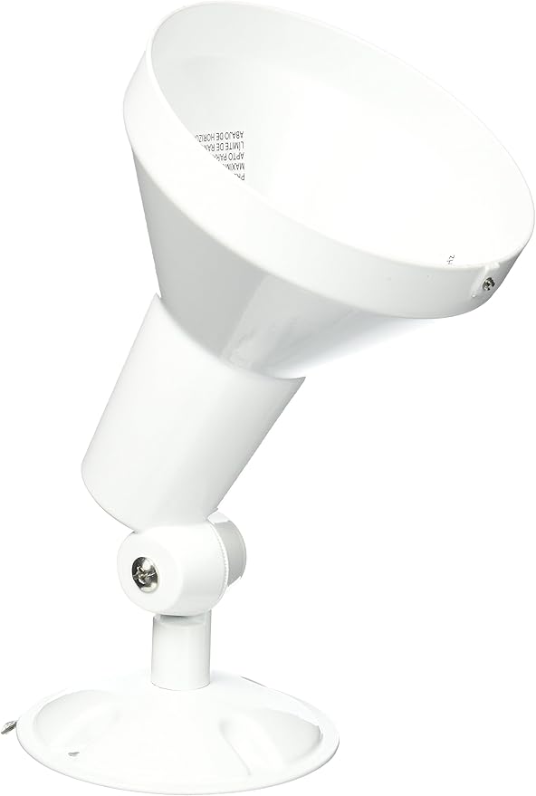Nuvo Lighting SF77/487 One Light Outdoor Heavy Duty Cast Aluminum Durable Weather Proof Security Flood Light White