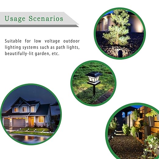Low Voltage Landscape Lighting Wire - Outdoor Direct Burial Underground Low-Energy Circuit Cable (14/2 Black 265ft)
