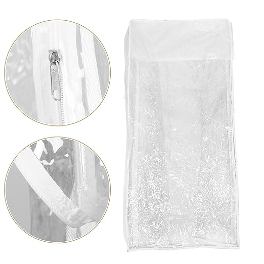 Reusable PVC Bread Pan Rack Cover 28x23x61 Inch Anti-Scratch Protective Cover for Bakery Bread Maker and Bun Pan Rack Dustproof