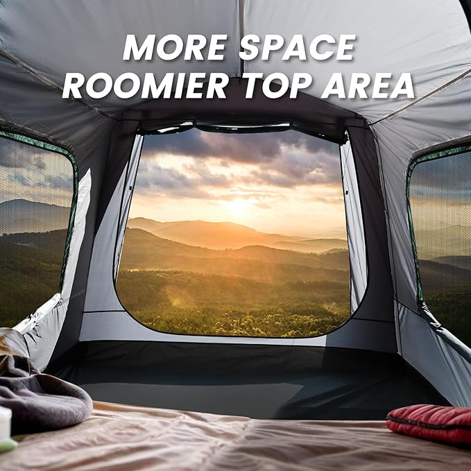 SUV Tent Rectangle Car Tent for Family Waterproof &amp Windproof for Car Camping Large Camping Tents with Storage Bag SUV Van Jeep