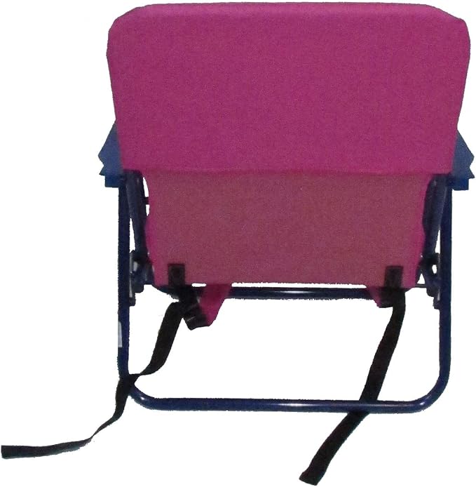 Personalized Imprinted Backpack 1 Position Beach Chair - Pink