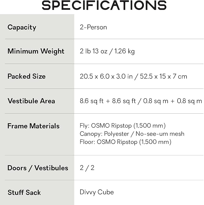 NEMO Equipment Dragonfly OSMO Ultralight Backpacking Tent
