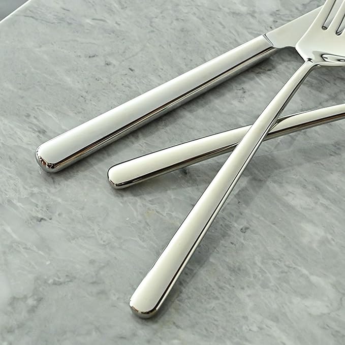 Utensil Sets for 4 Stainless Steel Silverware Set Luxury Cutlery Sets for Camping Afternoon tea Hotel Dishwasher Safe
