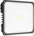 HYPERLITE 100W Canopy LED Lights: 14000LM 1-Pack IP65 Commercial Gas Station Lighting - Square Aluminum Industrial Heat Dissipation for Parking Garage Carport