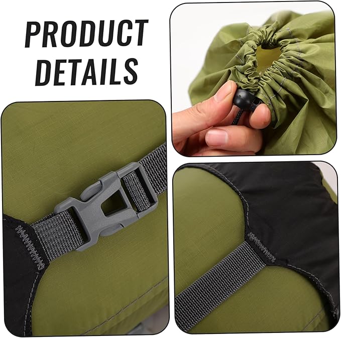 Compression Sack for Sleeping Bag Stuff Sack 3Pcs Compression Wateproof &amp Adjustable Nylon Sleeping Bag with Drawstring Lightweight for Traveling Camping Hiking Backpacking