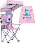 KABOER Kids Outdoor Folding Lawn and Camping Chair with Cup Holder and Carrying Bag Children's Camping Chairs