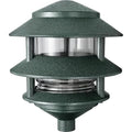 RAB Lighting LL322VG Incandescent 3 Tier Lawn Light A-19 Type 75W Power 1220 Lumens 120VAC Verde Green