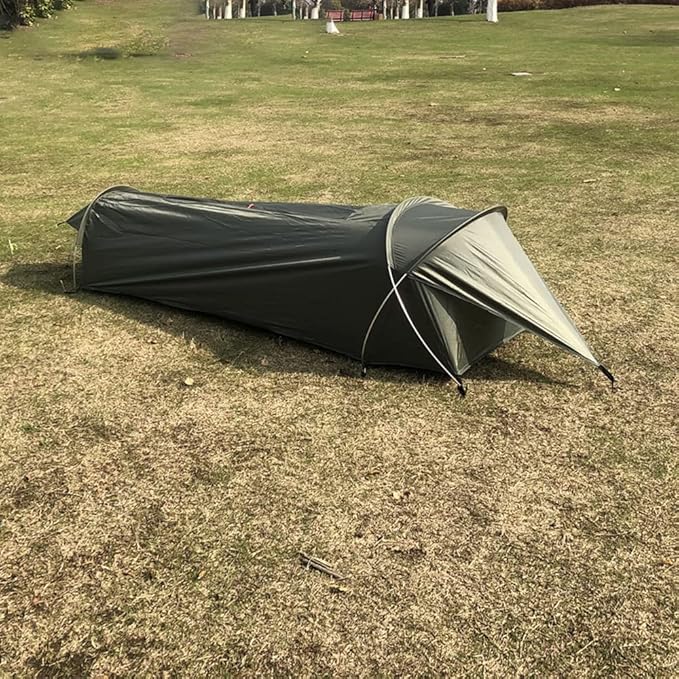 Single Person Tent Ultralight Backpacking Tent Waterproof Hiking Tent for Camping 1 Person Lightweight Camping Tent