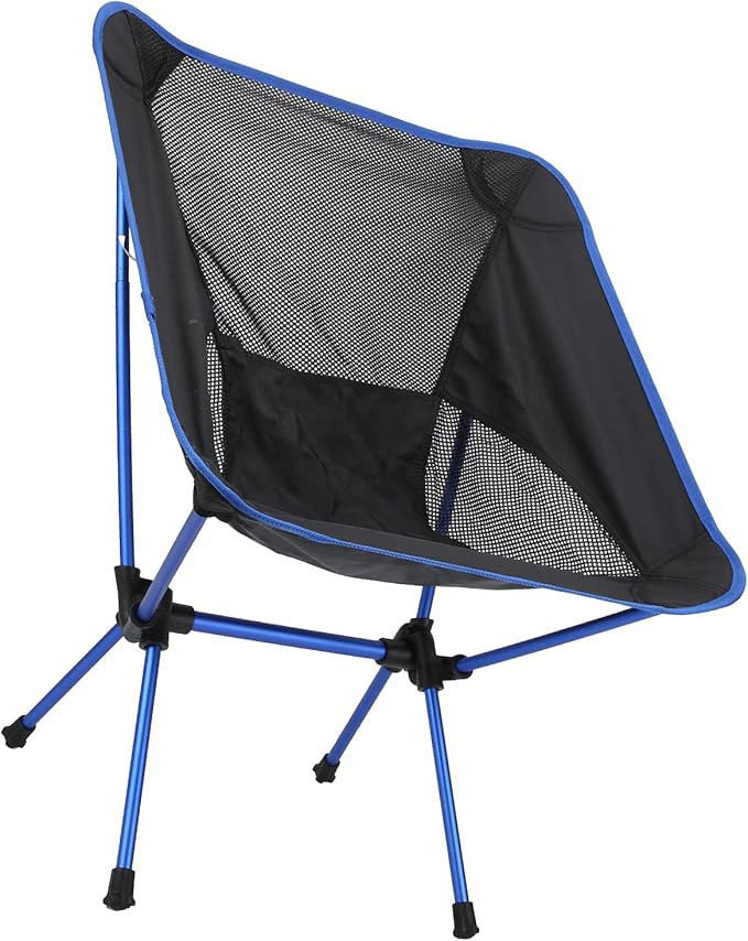 Portable Camping Chair Outdoor Chair Folding Camping Chairs Lightweight Aluminum Fishing Chair for Camping BBQ Picnic