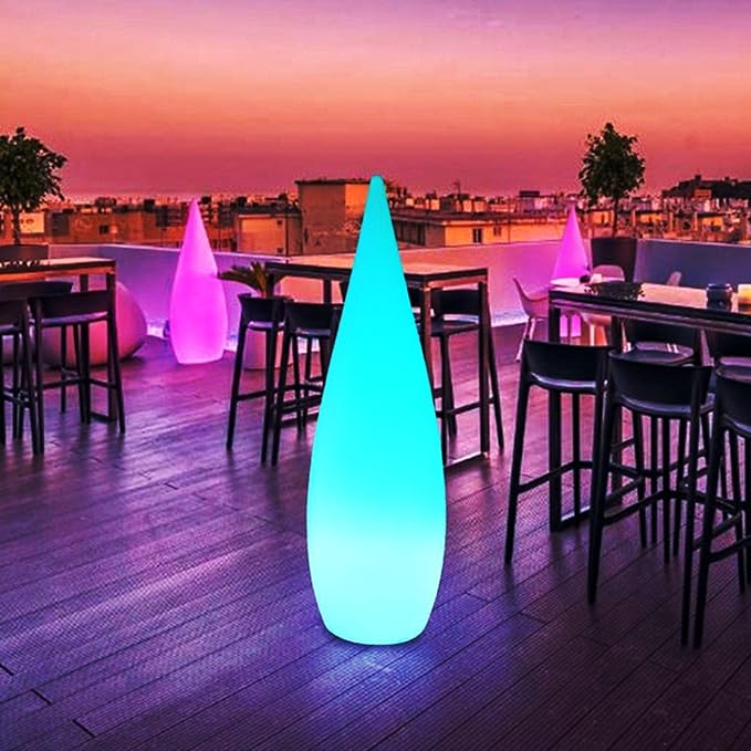 Outdoor Water Drop Lights Waterproof Lawn Light Courtyard Garden Terrace Atmosphere Lights Landscape Courtyard Decorations Floor Lamps Path Light Modern Holiday Lamps