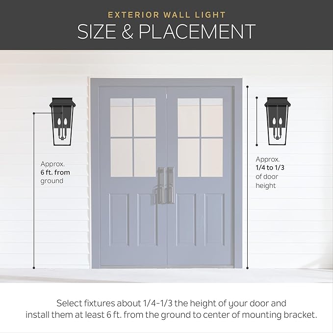 Kichler Barras 16 1-Light Outdoor DarkSky Approved Wall Sconce with Clear Ribbed Glass in Black Vertical Mount (16 x 7.25) 59023BKDS