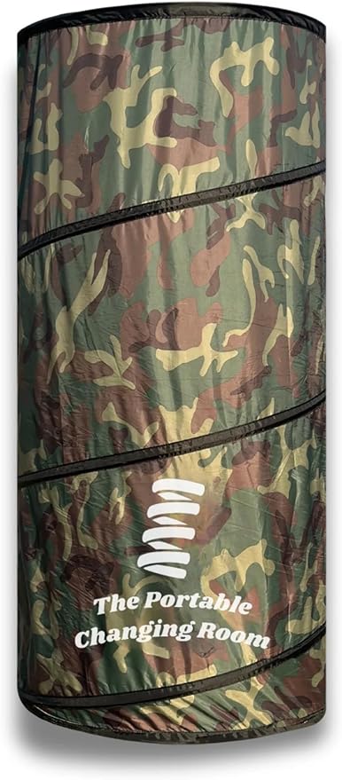 Portable Changing Room Pop Up Pod - Privacy Tent Dressing Room Tube or Portable Toilet Stall with Carry Bag for Camping Beach or Outdoor by The Portable Changing Room