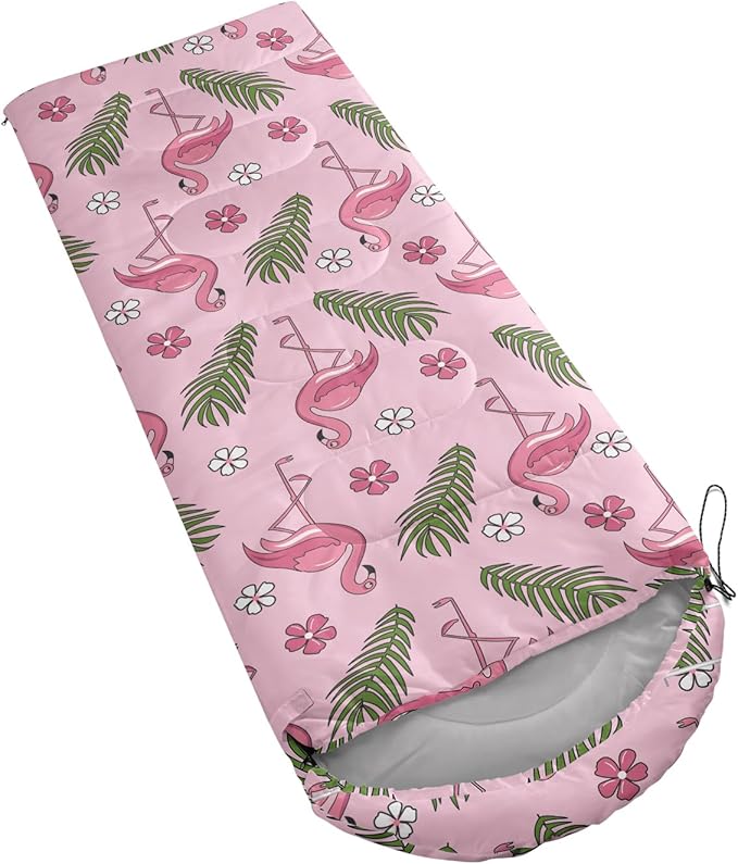 AILONEN Sunflower Sunset Sleeping Bag for Boys Girls Adults3 Season Warm &amp Cool Weather Botanical Design Lightweight Waterproof Camping Sleeping BagHikingOutdoor Backpack Traveling