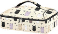 Casserole Carrier Pattern Alpaca PrintInsulated Casserole Carrier for Hot or Cold Food Thermal Lunch Tote for Potluck Parties Picnic Beach Fits 9 x 13 Inches Baking Dish