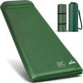 Memory Sleeping Pad 3.1 Self Inflating Sleeping Pad for Camping Easy Inflate &amp Deflate Portable Foam Mattress with Pillow 9.5 R-Value Insulated Sleeping Mat for Backpacking Car Travel Tent