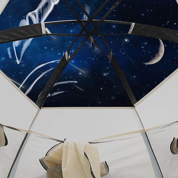 Transparent Rainfly Replacement for AYAMAYA Screen Tent to Make a Bubble Tent Weather Proof Pod - You can Enjoy The Rainy Days!
