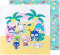 Bumkins Throw Blanket Towel Baby Toddler and Kids Travel Beach Picnic Outdoor Indoor Play Soft Lightweight Microfiber Resists Sand and Debris Reversible 58in x 58in – Hello Kitty