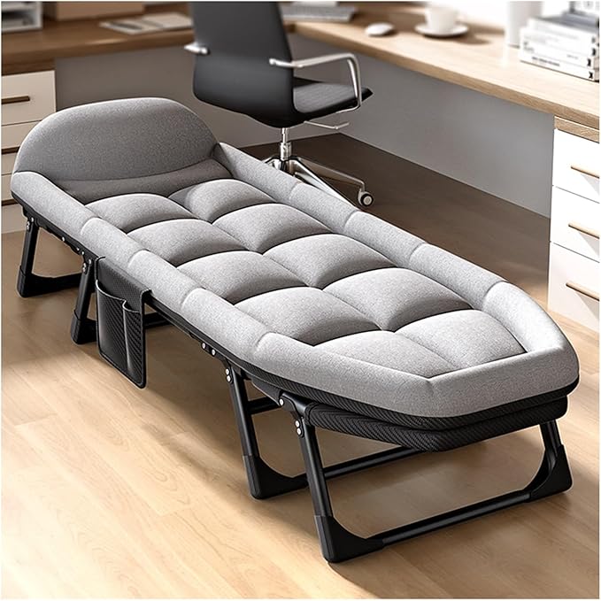 Camping Cot - Heavy Duty Portable Folding Bed with Cushion &amp Pillow for Comfortable Sleep Perfect for Outdoor Recreation and Camping Adventures