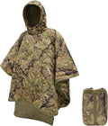 LOOGU Camo Blanket Waterproof Insulation Poncho Liner for Outdoor Camping Hiking Hunting Survival Backpacking Picnicking