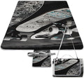 Skate Boards Beach BlanketPortable Waterproof Picnic Blanket58.3''x 58.3'' Extra Large Picnic Mat for BeachCamping Grass Lawn Park Accessorie for Festival BBQ