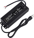 LED Power Supply - 120W IP67 Waterproof 24V DC for LED Strip Lights 100V-265V AC Input 3-Prong Plug with 3.3 Feet Cable