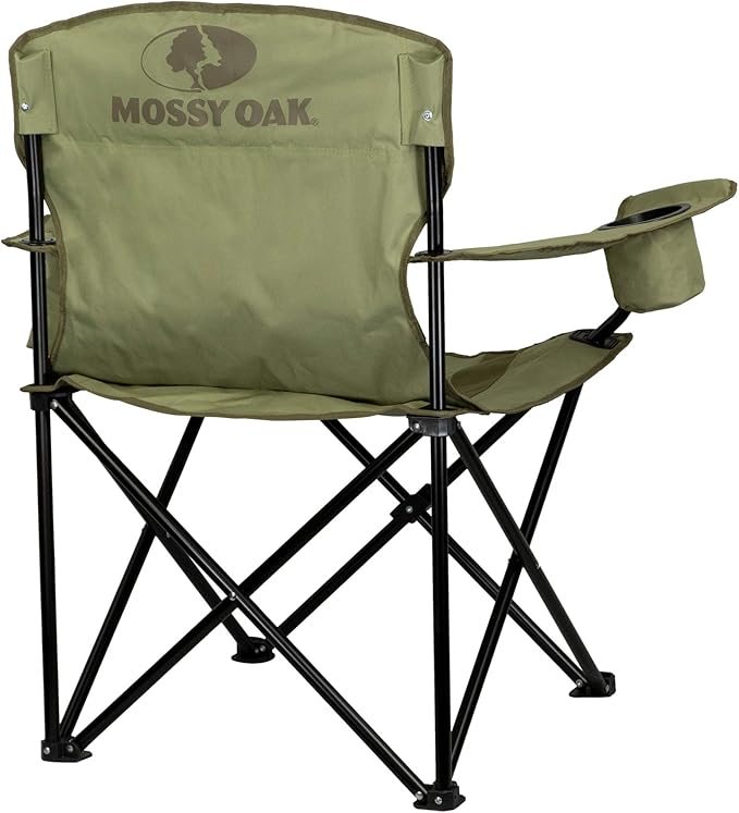 Mossy Oak Heavy Duty Folding Camping Chairs Lawn Chair