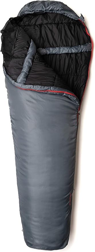 Snugpak Travelpak 4 Sleeping Bag with Mosquito Net 19 Degree Left Hand Zip Pebble Gray