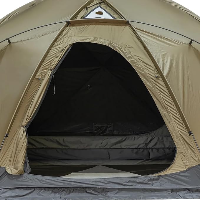 POMOLY Tent Ground Sheet for Dome X6 Series Flame Retardant Removable Ground Sheet Tent Accessories (Stove Area)