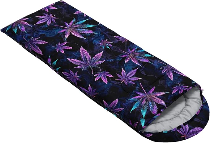 Kids Sleeping Bag for Boys GirlsWestern Cowboy Print-Lightweight Warm Portable Outdoor Indoor-Waterproof Cold Weather Resistant Sleeping Bag for Camping Hiking