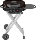 Coleman RoadTrip 225 Portable Propane Grill 2-Burner Gas Grill with Matchless Ignition &amp Adjustable Temperature Control 11000 BTUs of Power for Grilling Tailgating Camping BBQ &amp More