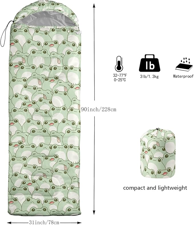 AILONEN Sunflower Sunset Sleeping Bag for Boys Girls Adults3 Season Warm &amp Cool Weather Botanical Design Lightweight Waterproof Camping Sleeping BagHikingOutdoor Backpack Traveling