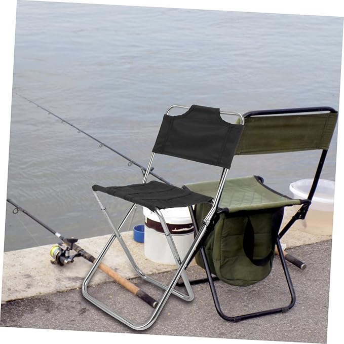 Folding Chair Portable Small Camping Stool Multi-Function Beach Chair Accessory